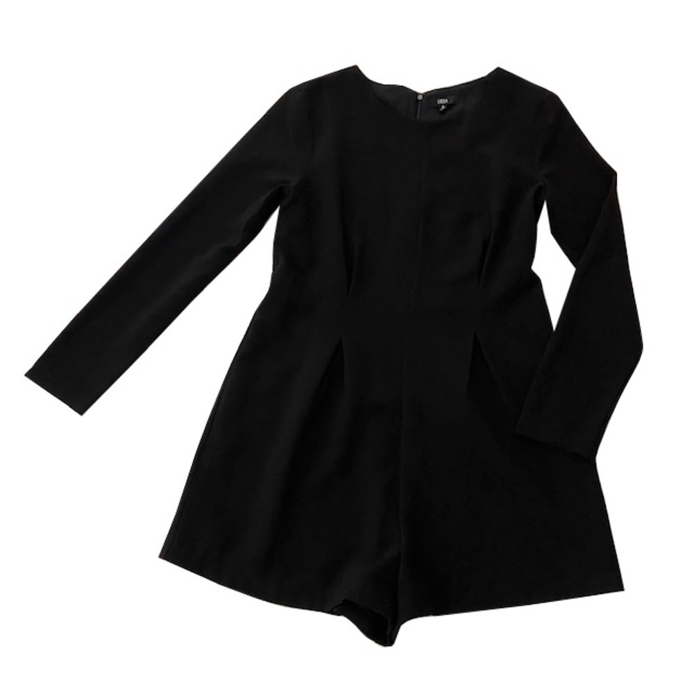 Lucca Black Long Sleeved‎ Romper